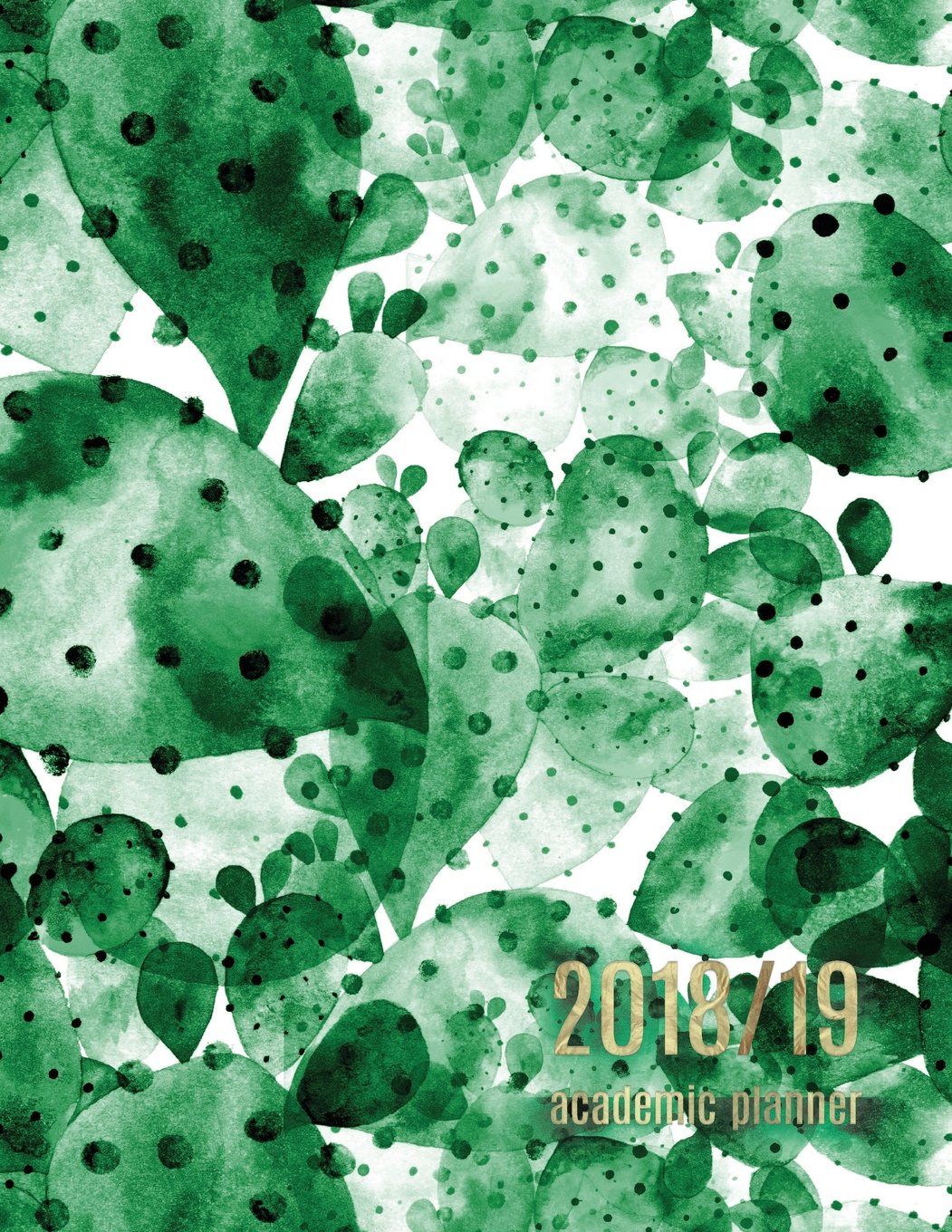 2018-2019 Academic Planner: Cactus Design - Weekly Monthly Views - To Do Lists, Goal-Setting, Class Schedules + More (August 2018 - July 2019) baixar livro de graça