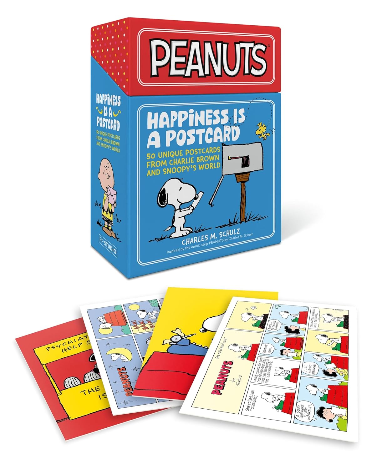 capítulo por capítulo baixar Peanuts: Happiness Is a Postcard: 50 Unique Postcards from Charlie Brown and Snoopy’s World