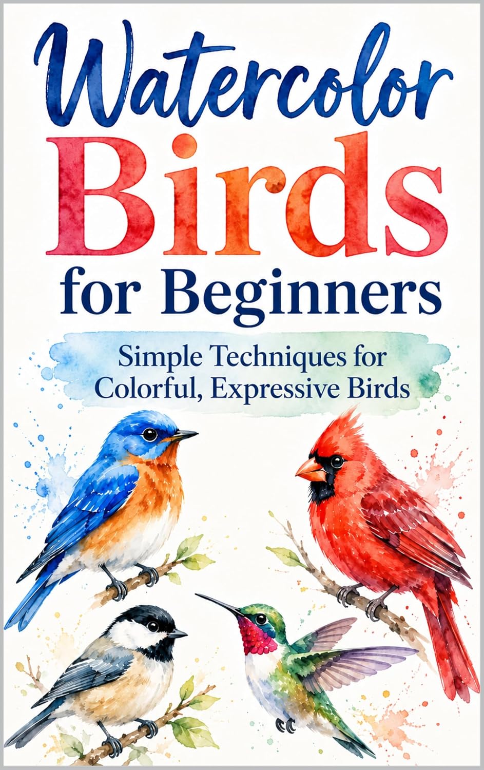Watercolor Birds for Beginners: Simple Techniques for Colorful, Expressive Birds (Creative Watercolor) (English Edition) baixar livro de graça
