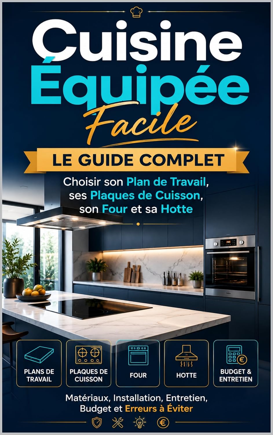 capítulo por capítulo baixar Cuisine Équipée Facile: Le Guide Complet: Choisir son Plan de Travail, ses Plaques de Cuisson, son Four et sa Hotte — Matériaux, Installation, Entretien, Budget et Erreurs à Éviter ! (French Edition)