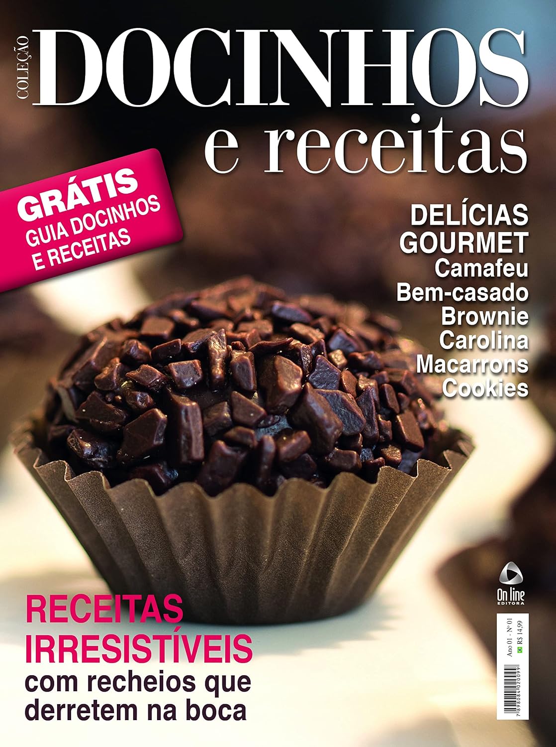 Coleção docinhos e receitas: Receitas irresistíveis com recheios que derretem na boca
