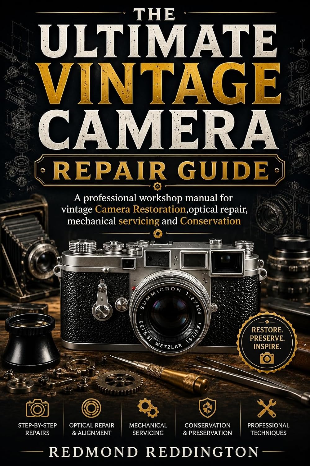 ler totalmente the ultimate vintage camera repair Guide: A Professional Workshop Manual for Vintage Camera Restoration, Optical Repair, Mechanical Servicing, and Conservation (English Edition)