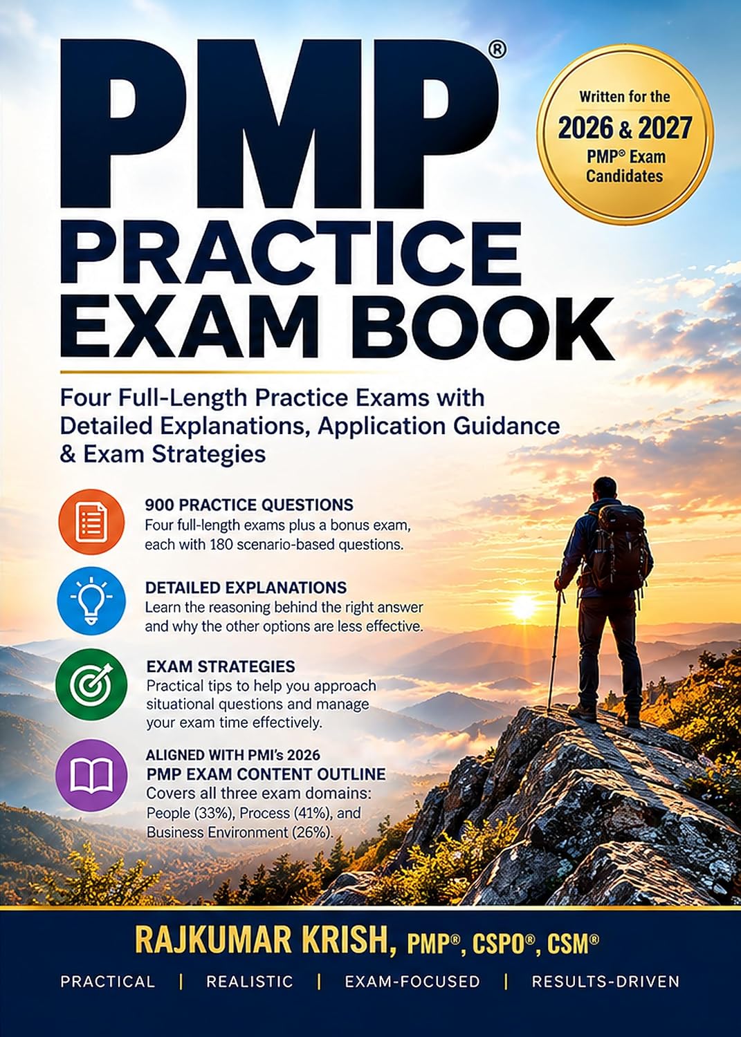 PMP Practice Exam Book: Four Full-Length Practice Exam with Detailed Explanations, Application Guidance & Exam Strategies (English Edition) baixar livro de graça