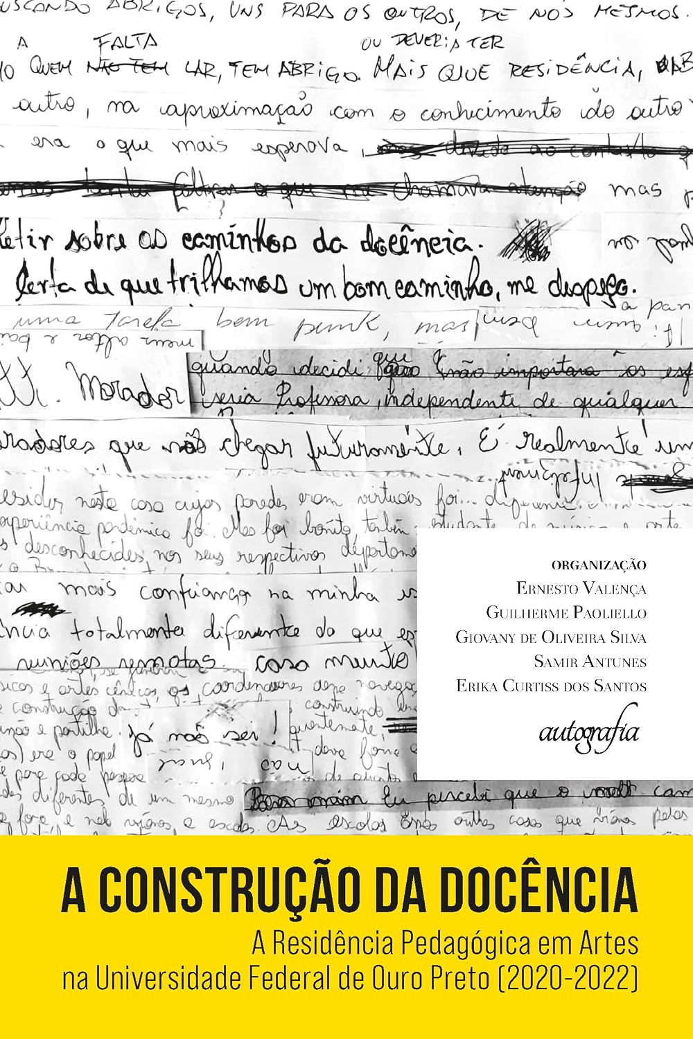 A construção da docência: a residência pedagógica em artes na Universidade Federal de Ouro Preto (2020-2022)