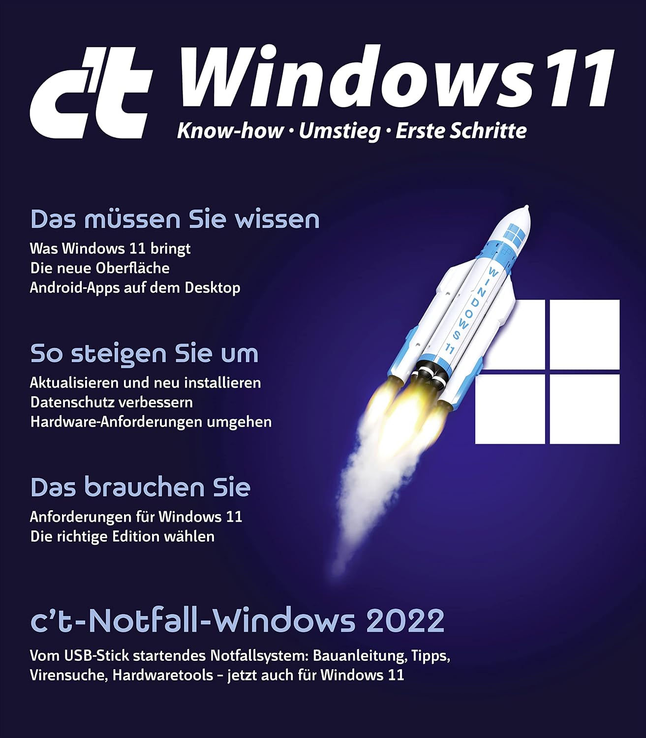 c't Windows 11 (2022): Know-how · Umstieg · Erste Schritte (German Edition) baixar o livro de graça