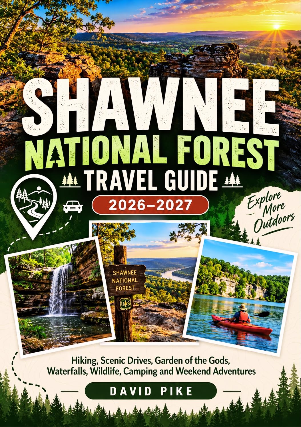 ler totalmente SHAWNEE NATIONAL FOREST TRAVEL GUIDE 2026–2027: Hiking, Scenic Drives, Garden of the Gods, Waterfalls, Wildlife, Camping and weekend Adventures (English Edition)