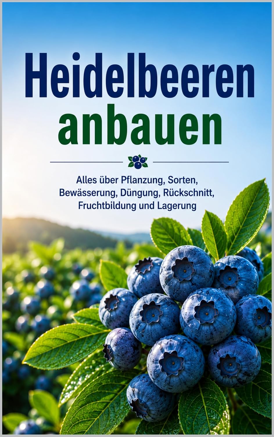 Heidelbeeren anbauen: Alles über Pflanzung, Sorten, Bewässerung, Düngung, Rückschnitt, Fruchtbildung und Lagerung (German Edition) baixar livro de graça