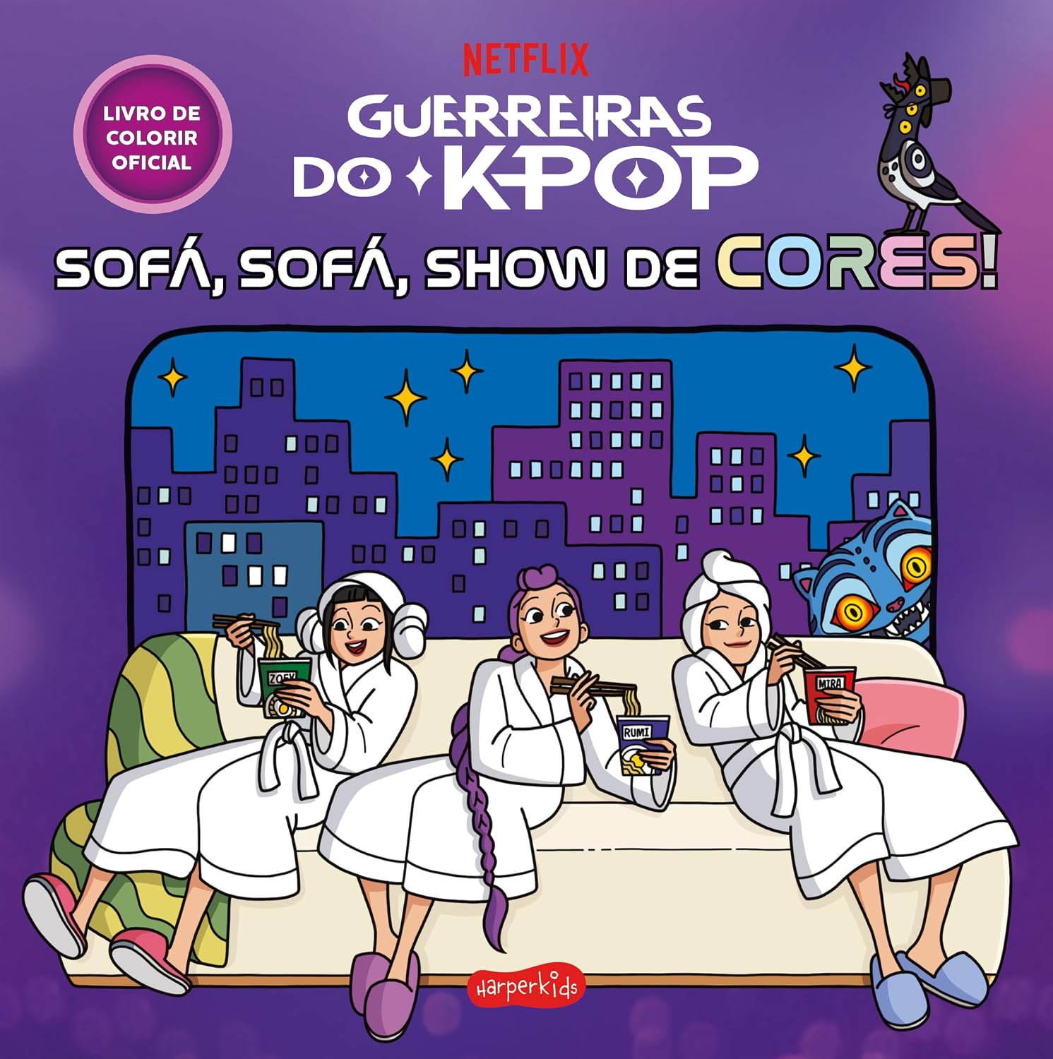 Guerreiras do K-pop: Sofá, sofá, show de cores! – Livro de colorir oficial do fenômeno da Netflix baixar livro de graça