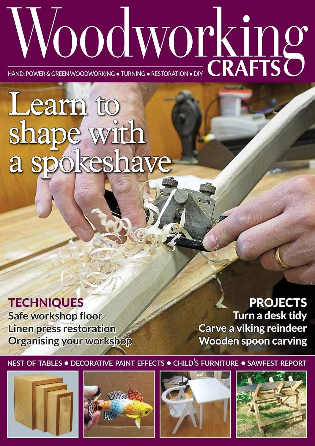 ler totalmente Woodworking Crafts: Learn to shape with a spokeshave (English Edition)