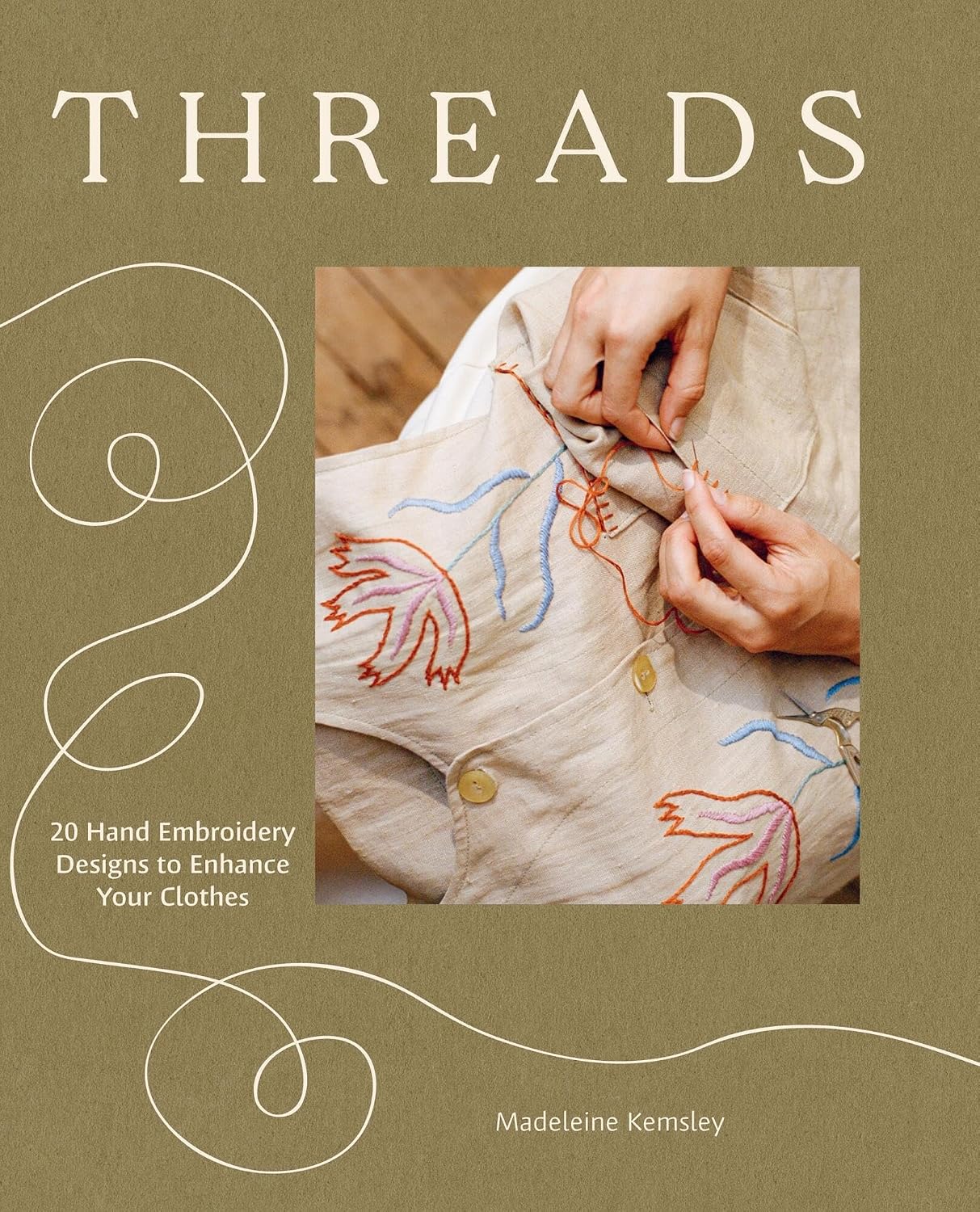 ler totalmente Threads: 20 Hand Embroidery Designs to Enhance Your Clothes