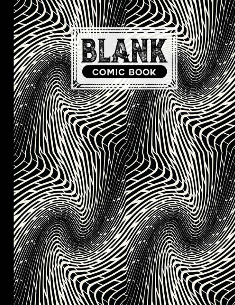 Blank Comic Book: Rectangle Cover Blank Comic Book, Create Your Own Story, Journal, Notebook, Sketchbook for Kids and Adults, 120 Pages - Size 8.5" x 11" Notebook by Britta Behrens baixar livro de graça