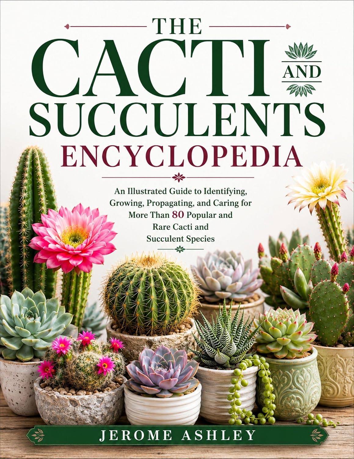The Cacti and Succulents Encyclopedia: An Illustrated Guide to Identifying, Growing, Propagating, and Caring for More Than 80 Popular and Rare Cacti and Succulent Species (English Edition) baixar livro de graça