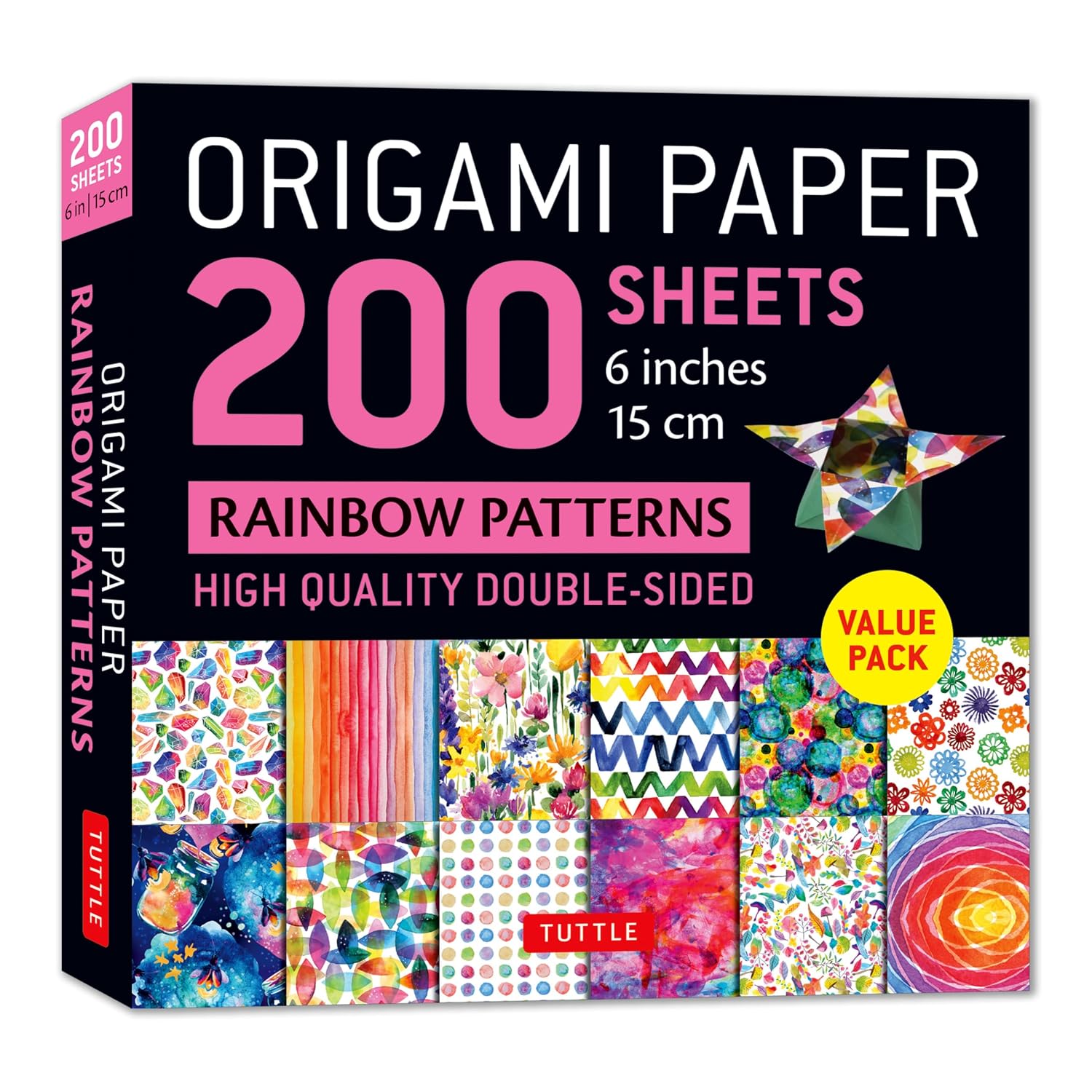 Origami Paper 200 Sheets Rainbow Patterns 6 (15 CM) baixar livro de graça