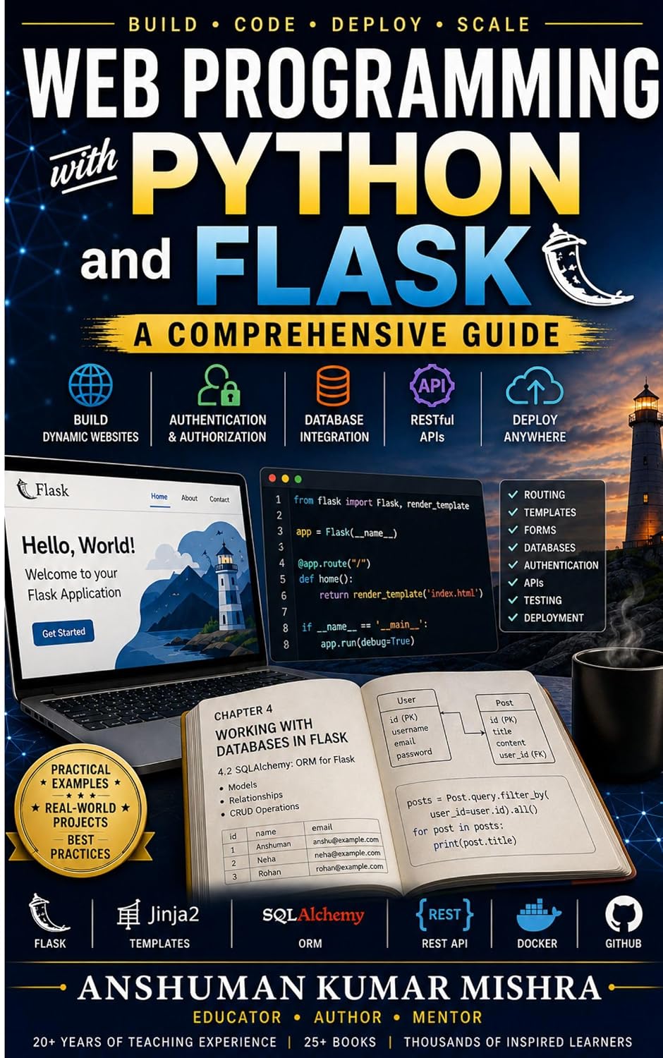 Web Programming with Python and Flask (Python Programming) (English Edition) baixar o livro de graça