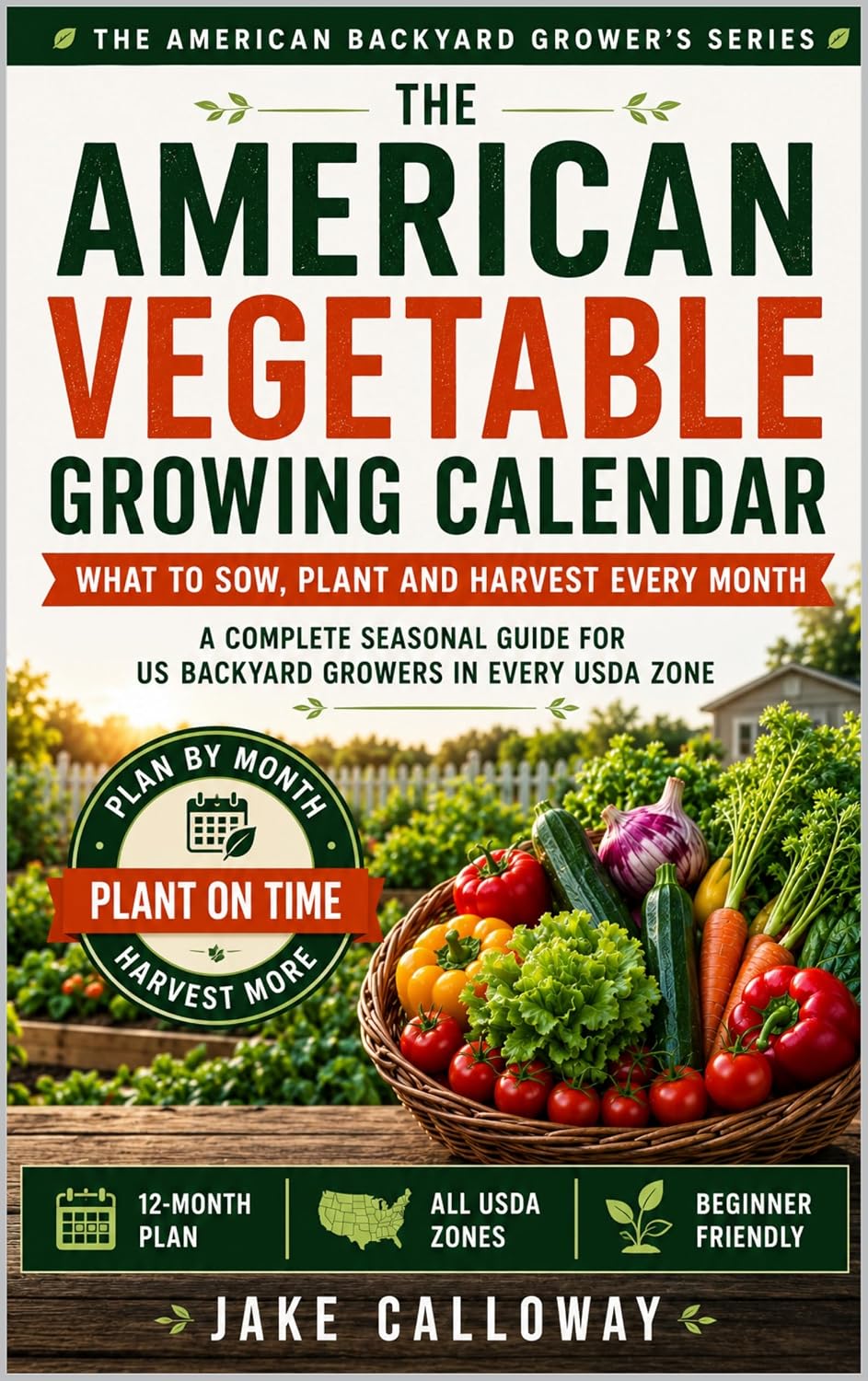 ler totalmente The American Vegetable Growing Calendar: What to Sow, Plant and Harvest Every Month — The Complete Seasonal Guide for US Backyard Growers Across All USDA... Backyard Grower's Series) (English Edition)