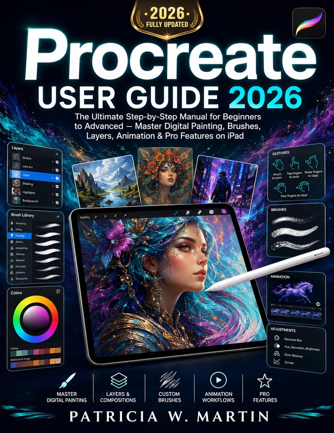 Procreate User Guide 2026: The Ultimate Step-by-Step Manual for Beginners to Advanced – Master Digital Painting, Brushes, Layers, Animation & Pro Features on iPad (English Edition) baixar o livro de graça