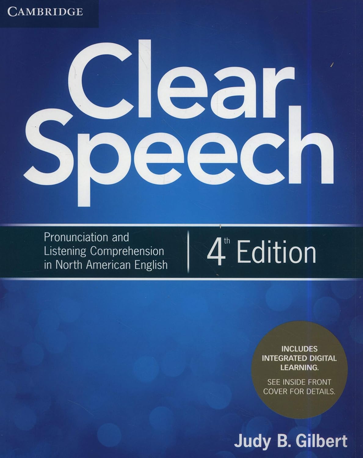 ler totalmente Clear Speech Student's Book with Integrated Digital Learning: Pronunciation and Listening Comprehension in North American English