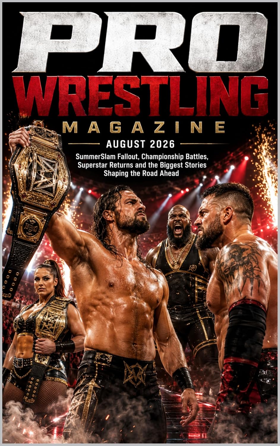 PRO WRESTLING MAGAZINE AUGUST 2026: SummerSlam Fallout, Championship Battles, Superstar Returns and the Biggest Stories Shaping the Road Ahead (English Edition) baixar o livro de graça