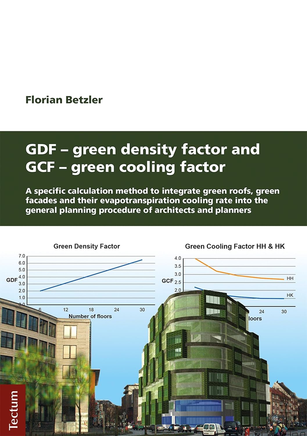 GDF - Green Density Factor and GCF - Green Cooling Factor: A specific calculation method to integrate green roofs, green facades and their evapotranspiration ... dem Tectum-Verlag Book 3) (English Edition)