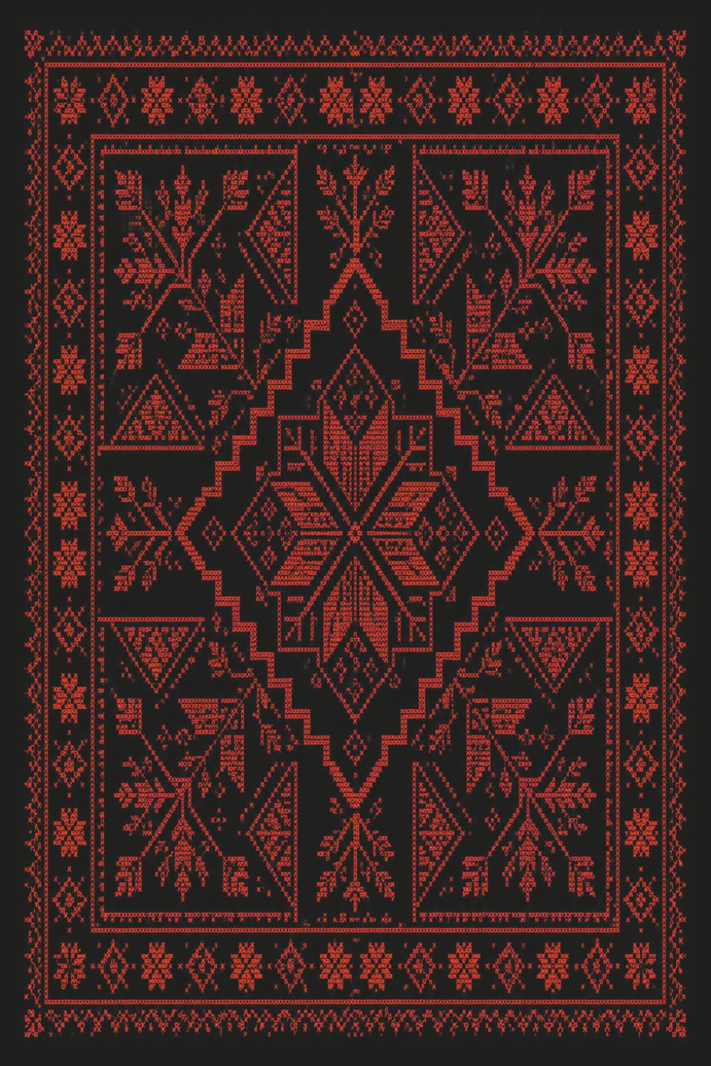 Traditional Palestinian Embroidery Notebook: Intricate Tatreez Folk Pattern Journal for Writing Journaling Notes and Creative Ideas baixar livro de graça