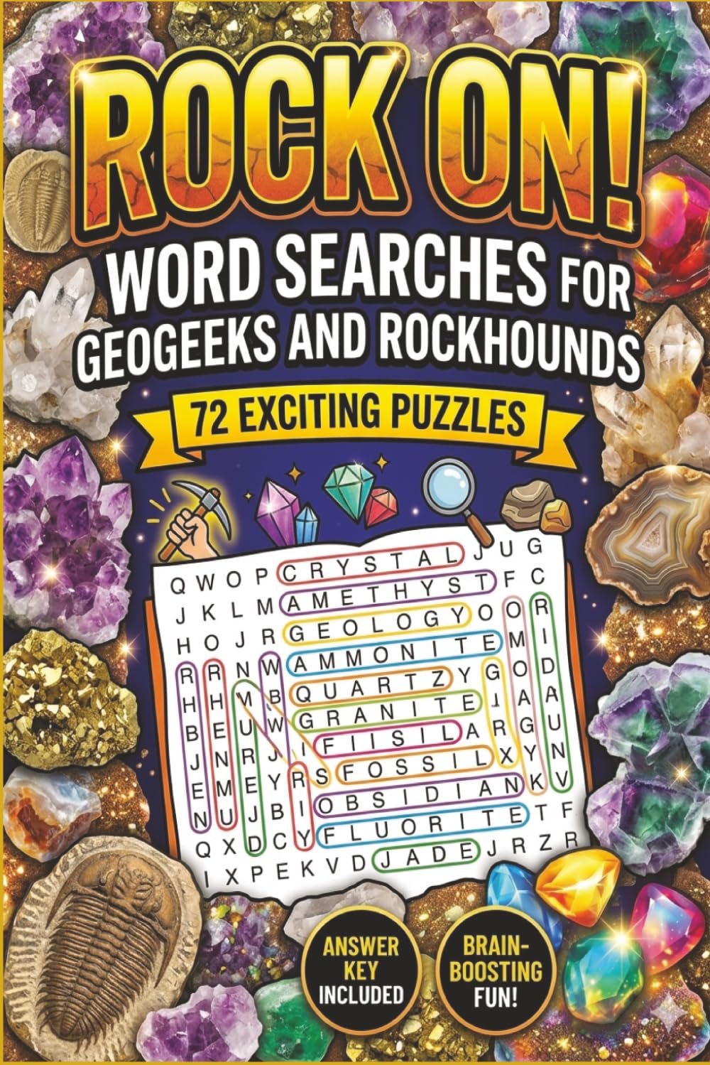ler totalmente Rock On!: Word Searches for Geogeeks and Rockhounds