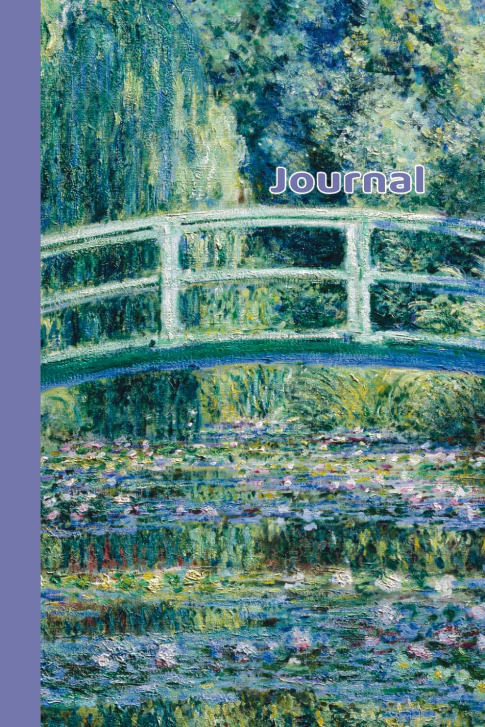Journal Monet Water Lilies and Japanese Bridge Impressionist Art: College Ruled | 110 Pages | 6 x 9 inches baixar o livro de graça