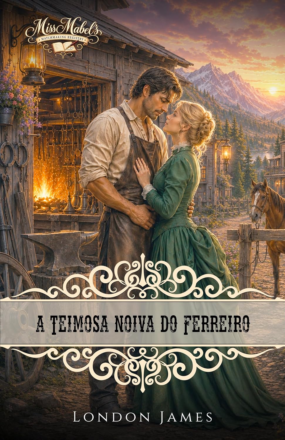 A Teimosa Noiva do Ferreiro (As Noivas do Registro de Casamentos de Miss Mabel Livro 1) baixar o livro de graça