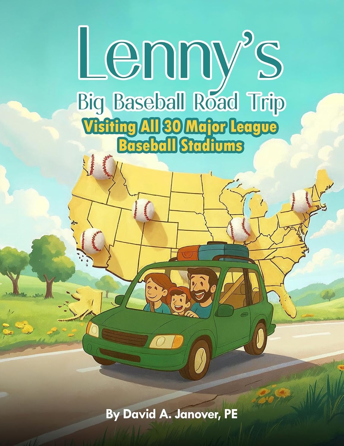 ler totalmente Lenny's Big Baseball Road Trip: Visiting All 30 Major League Baseball Stadiums (English Edition)