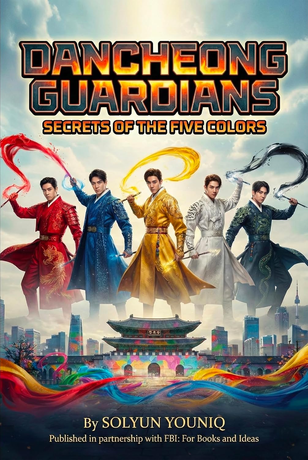 ler totalmente Dancheong Guardians: Secrets of the Five Colors: A K-Pop Inspired Urban Fantasy Novel (English Edition)