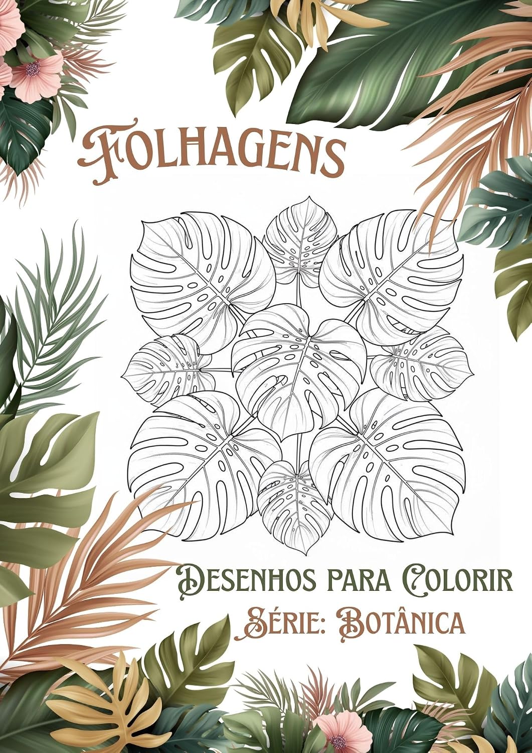 Livro de Plantas Detalhadas para Colorir: Serie: Botânica baixar livro de graça