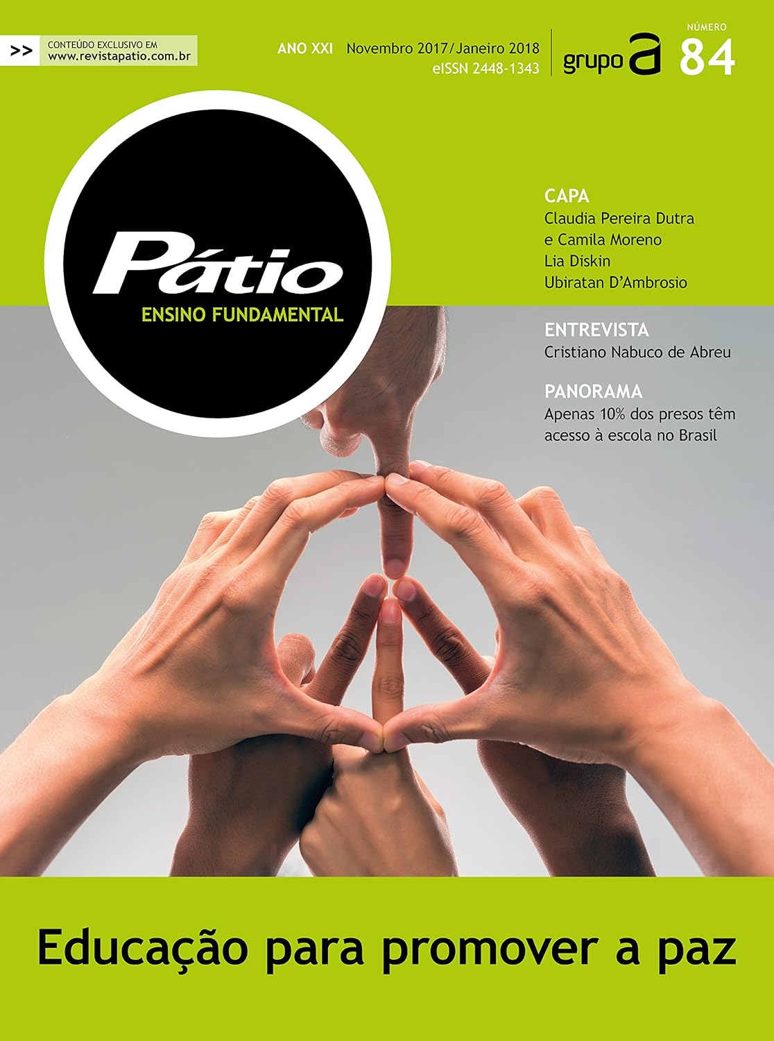 Revista Ensino Fundamental 84: Educação para promover a paz (PEF) baixar o livro de graça
