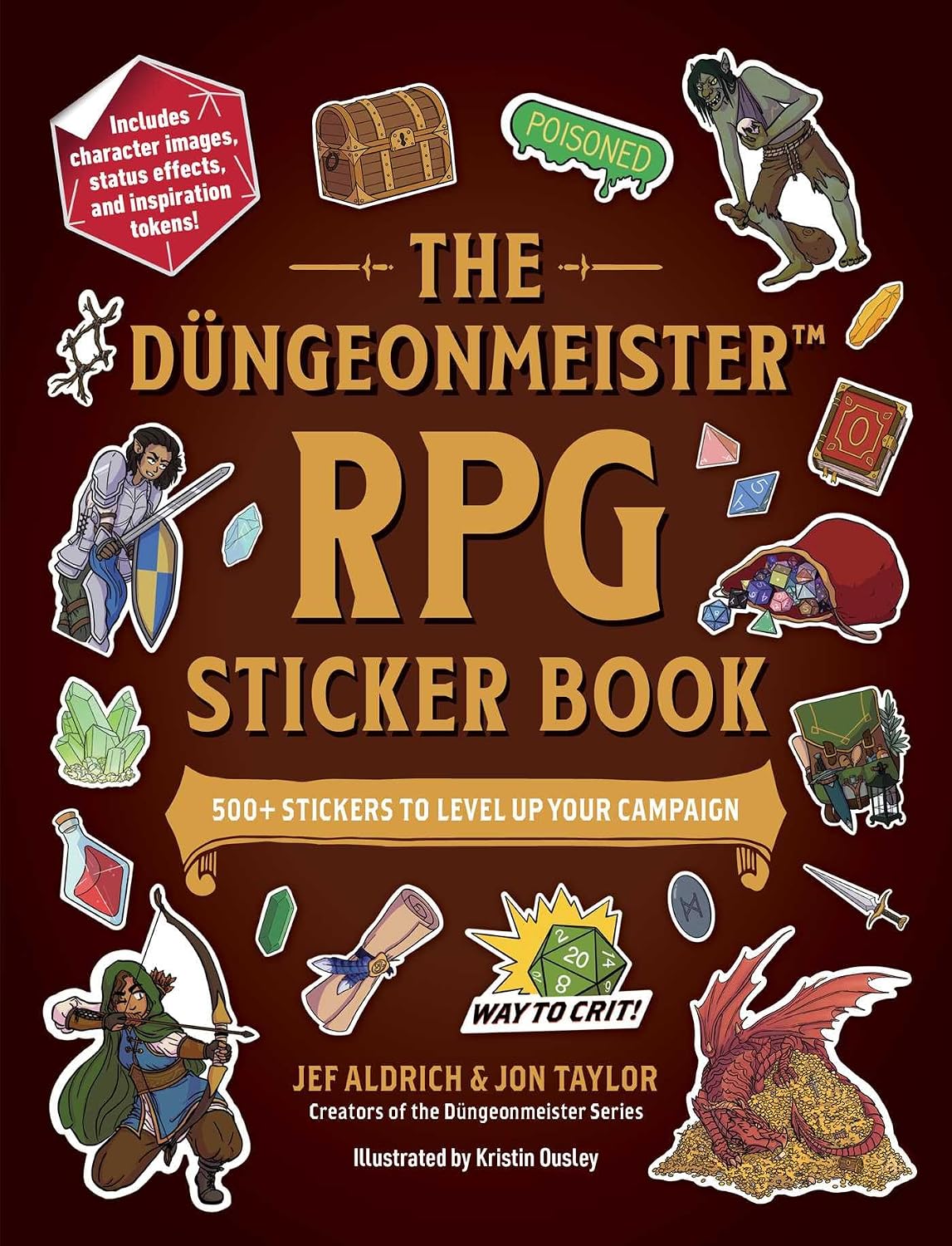 ler totalmente The Düngeonmeister RPG Sticker Book: 500+ Stickers to Level Up Your Campaign