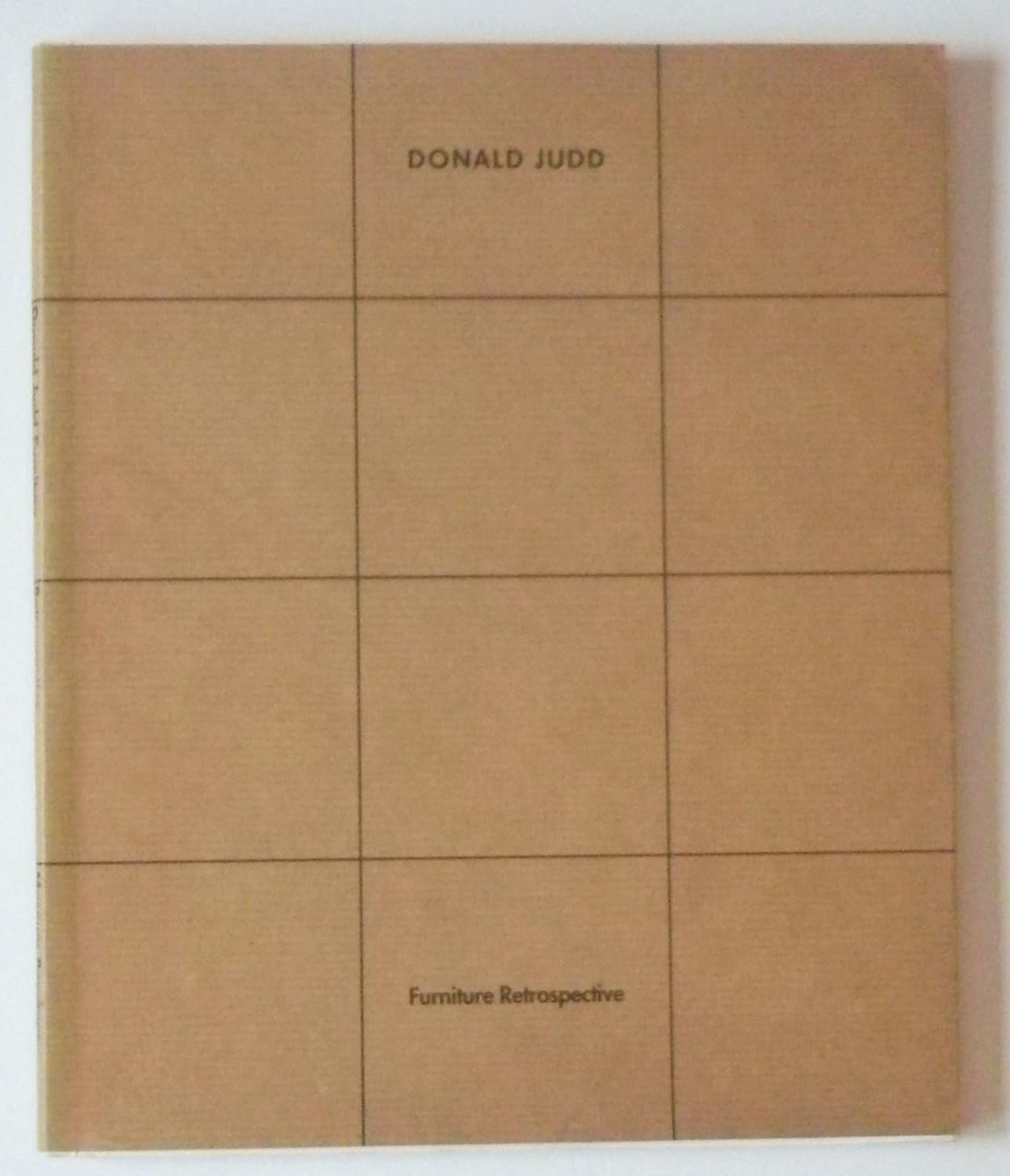 Donald Judd Furniture: Retrospective baixar livro de graça