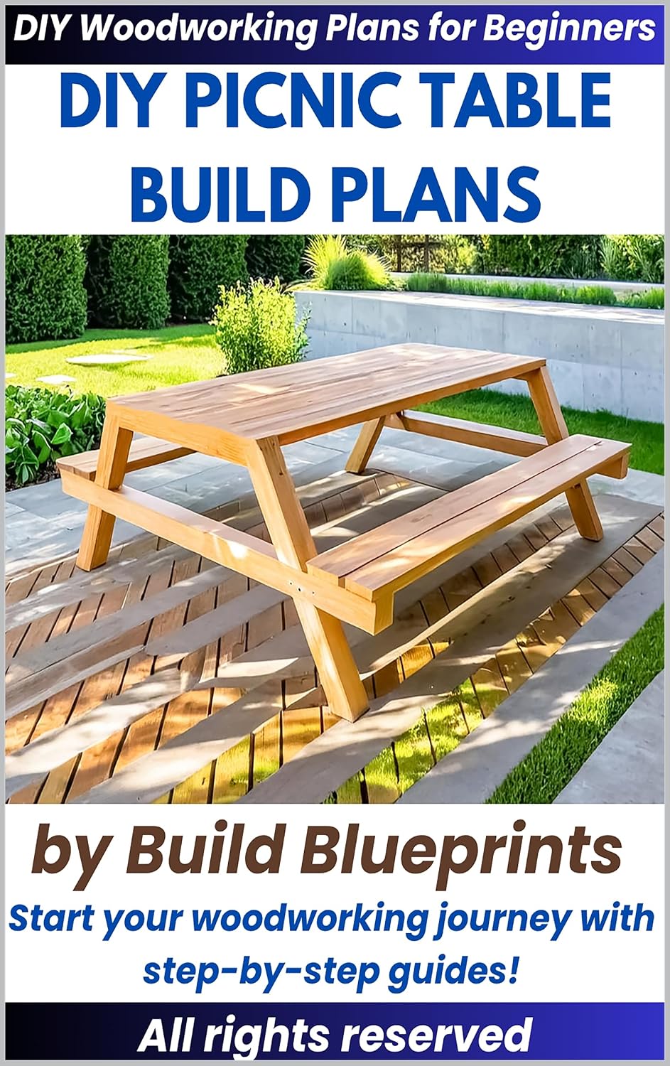 capítulo por capítulo baixar DIY Picnic Table Plans: Easy Woodworking Build Outdoor Furniture Blueprint (English Edition)