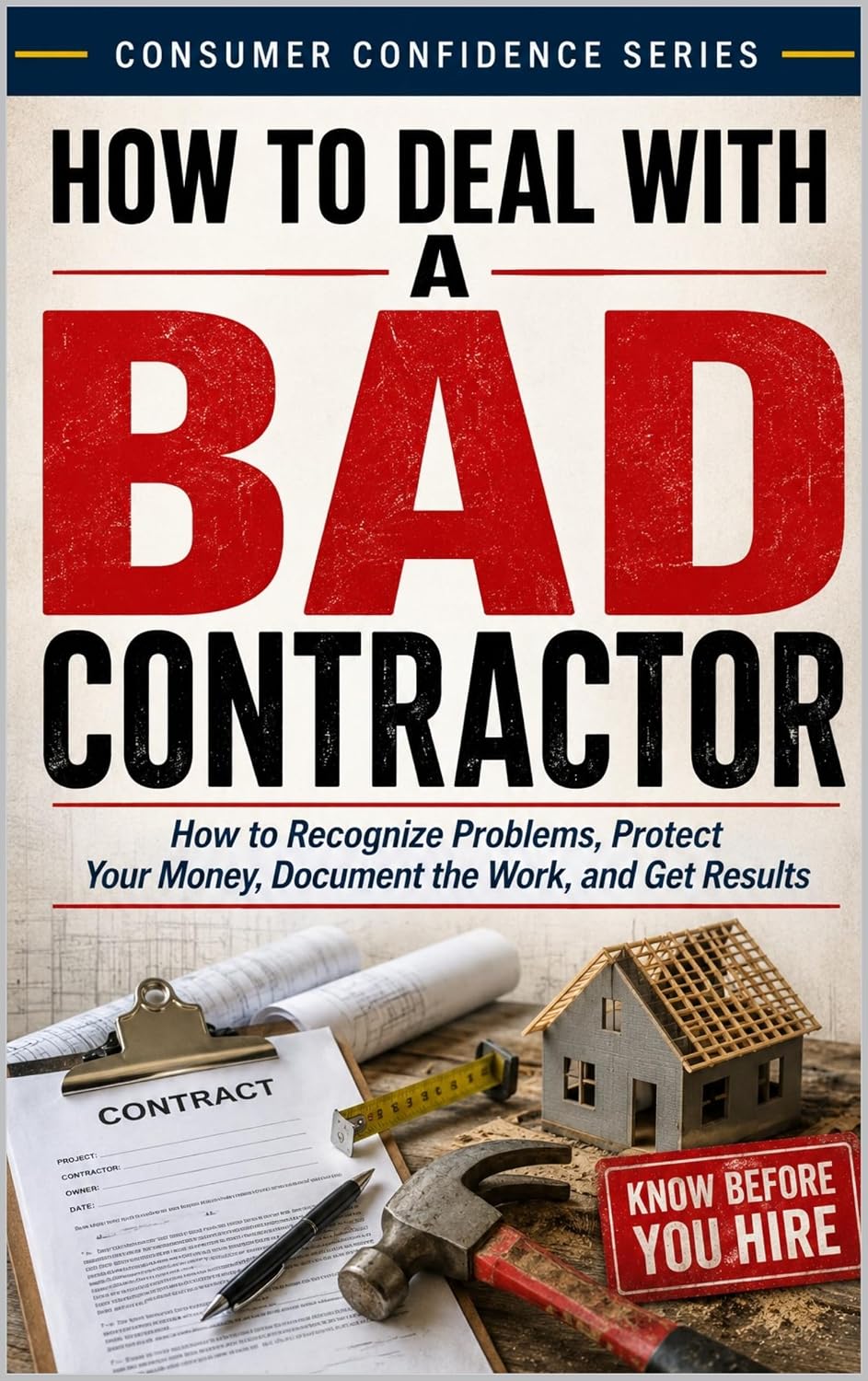 ler totalmente How to Deal with a Bad Contractor: How to Recognize Problems, Protect Your Money, Document the Work, and Get Results (Consumer Confidence Series Book 2) (English Edition)