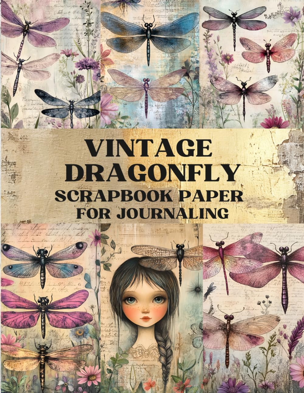capítulo por capítulo baixar Vintage Dragonfly Scrapbook Paper: Decorative Sheets Double Sided Craft Paper For Artist Trading Cards, Junk Journals, Collage Art, Card Making, Origami and More