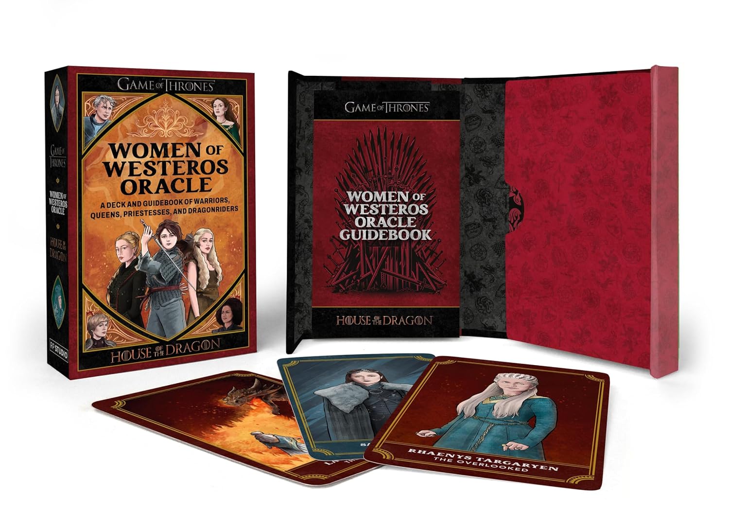 ler totalmente Game of Thrones & House of the Dragon: Women of Westeros Oracle: A Deck and Guidebook of Warriors, Queens, Priestesses, and Dragonriders