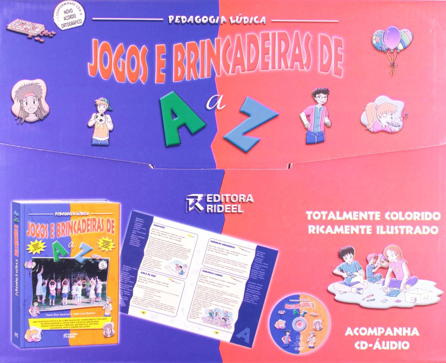 Jogos e Brincadeiras de a A Z (+ CD-Áudio com Músicas)
