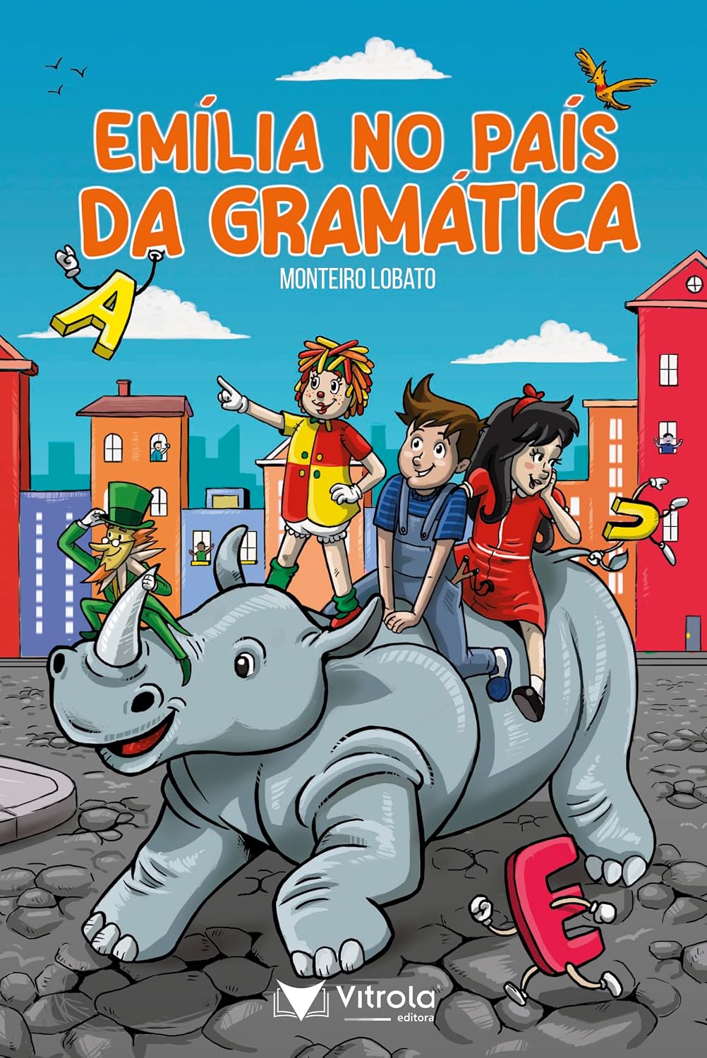 ler totalmente Emília no País da Gramática