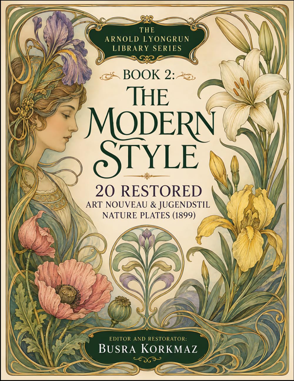 capítulo por capítulo baixar The Arnold Lyongrun Library Series - Book 2: The Modern Style - 20 Restored Art Nouveau & Jugendstil Nature Plates (1899)