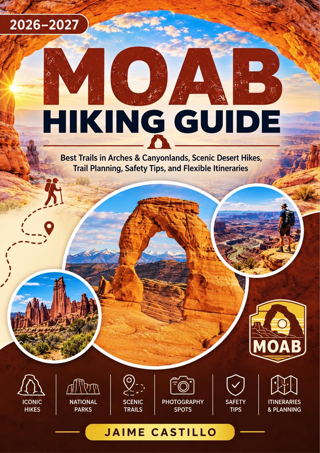 MOAB HIKING GUIDE 2026–2027: Best Trails in Arches & Canyonlands, Scenic Desert Hikes, Trail Planning, Safety Tips, and Flexible Itineraries (English Edition) baixar livro de graça