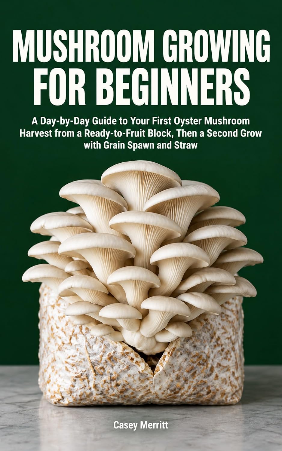 Mushroom Growing for Beginners: A Day-by-Day Guide to Your First Oyster Mushroom Harvest from a Ready-to-Fruit Block, Then a Second Grow with Grain Spawn and Straw (English Edition) baixar livro de graça
