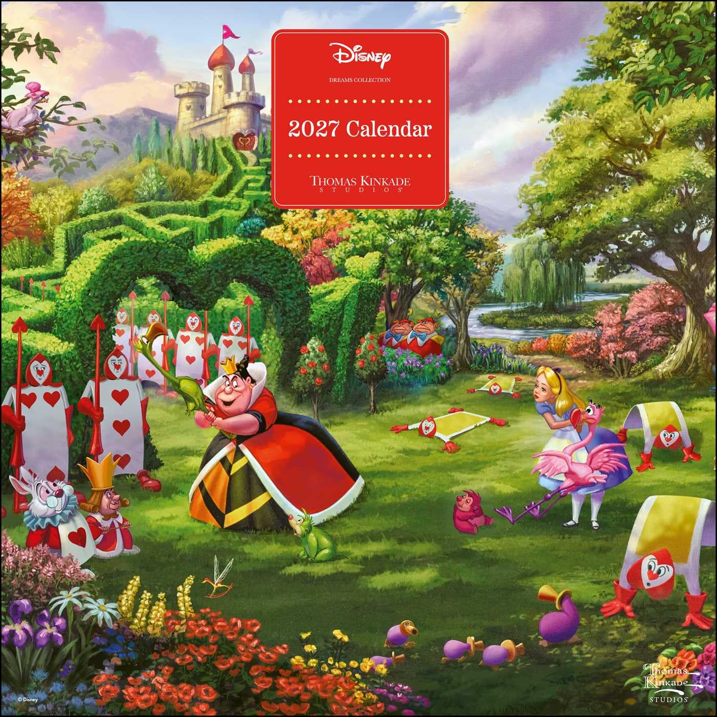 Disney Dreams Collection by Thomas Kinkade Studios 2027 Wall Calendar: Original Andrews McMeel-Kalender [Kalender] baixar o livro de graça