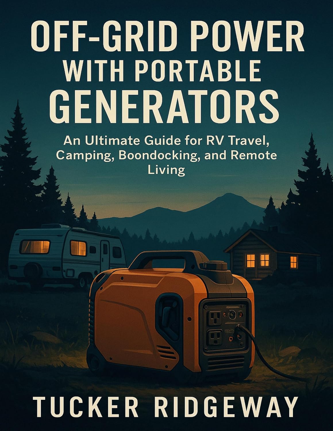 ler totalmente OFF-GRID POWER WITH PORTABLE GENERATORS: An Ultimate Guide for RV Travel, Camping, Boondocking, and Remote Living (English Edition)