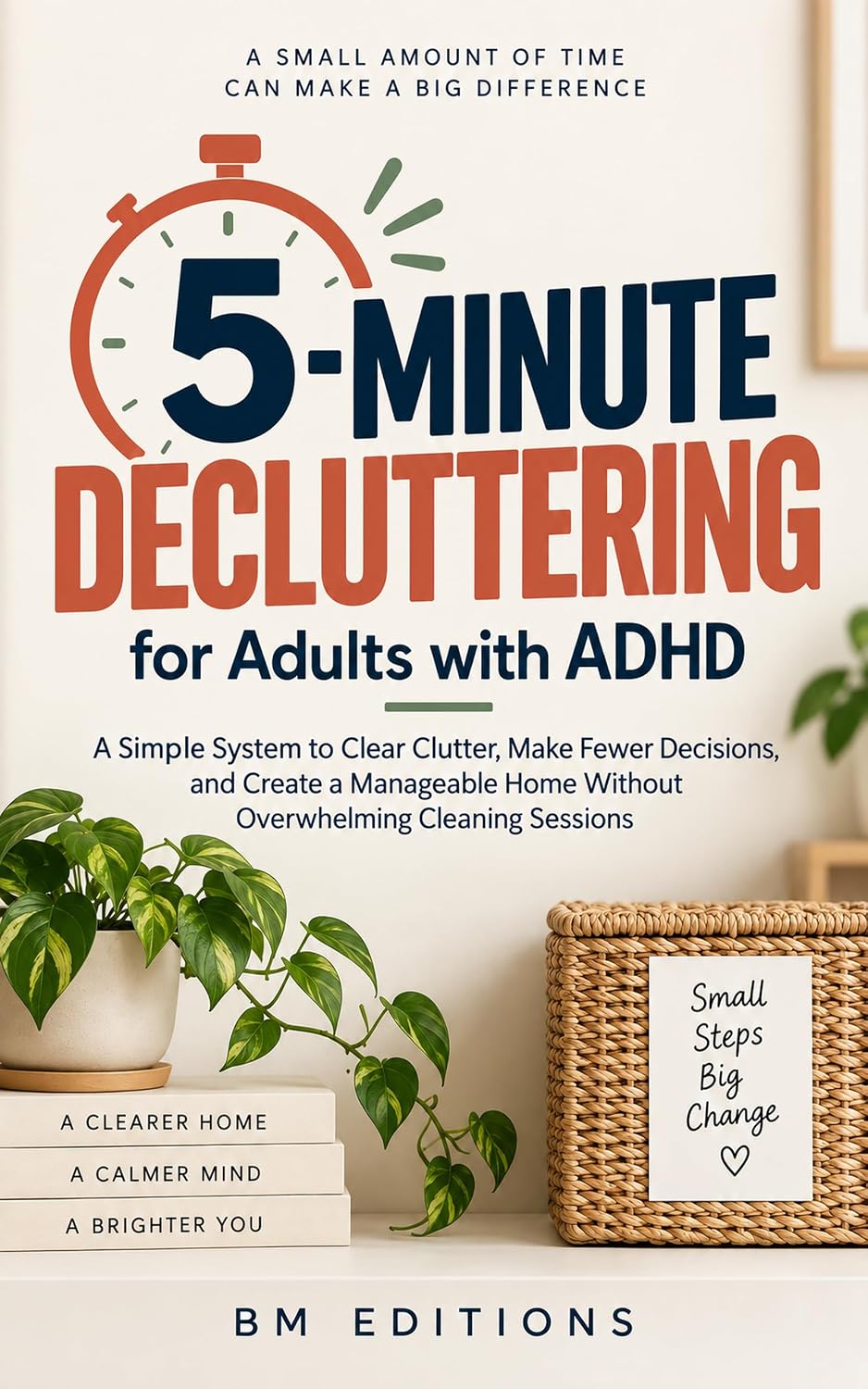 5-Minute Decluttering for Adults with ADHD: A Simple System to Clear Clutter, Make Fewer Decisions, and Create a Manageable Home Without Overwhelming Cleaning Sessions (English Edition) baixar o livro de graça