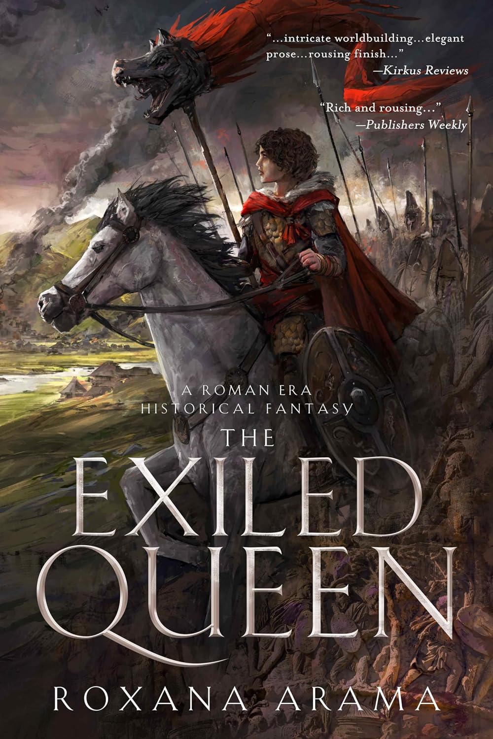 ler totalmente The Exiled Queen: A Roman Era Historical Fantasy (Delight of Humans and Gods) (English Edition)