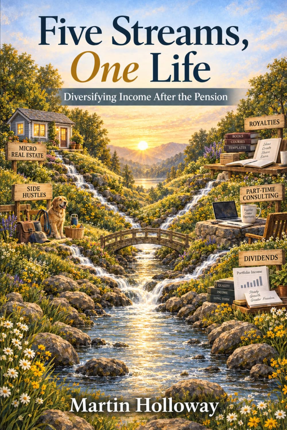 ler totalmente Five Streams, One Life: Diversifying Income After the Pension: A Retiree's Guide to Five Income Streams on a Modest Pension
