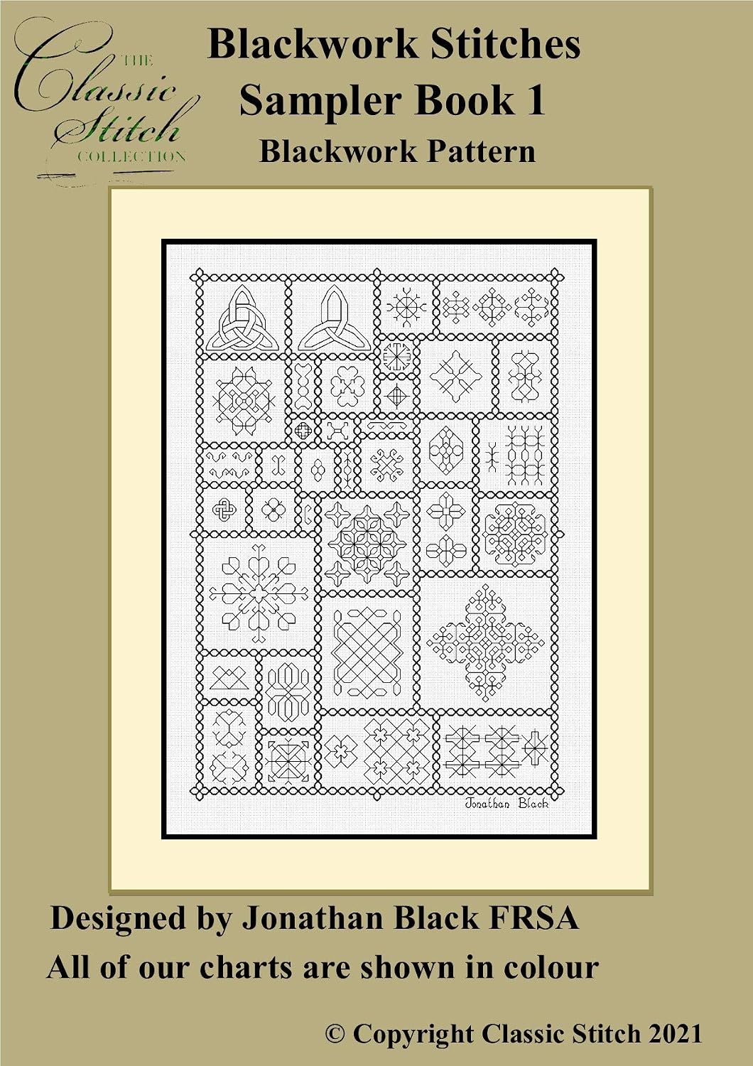 ler totalmente Blackwork Stitches Sampler Book 1 Blackwork Pattern (English Edition)