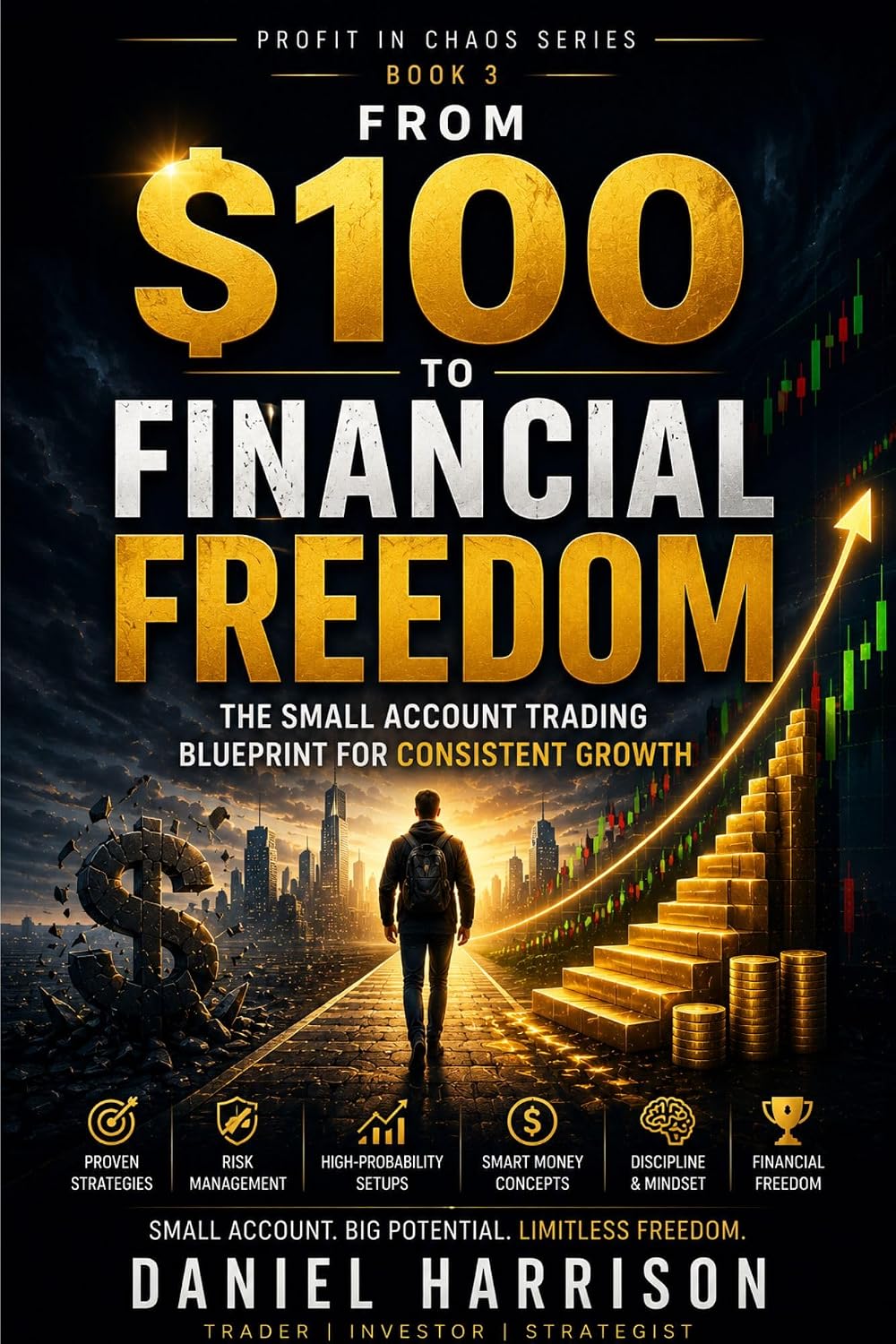ler totalmente From $100 to Financial Freedom: Small Account Trading Blueprint: Grow a Small Account, Manage Risk, and Build Consistent Profits Like a Professional (Profit in Chaos Series Book 3) (English Edition)