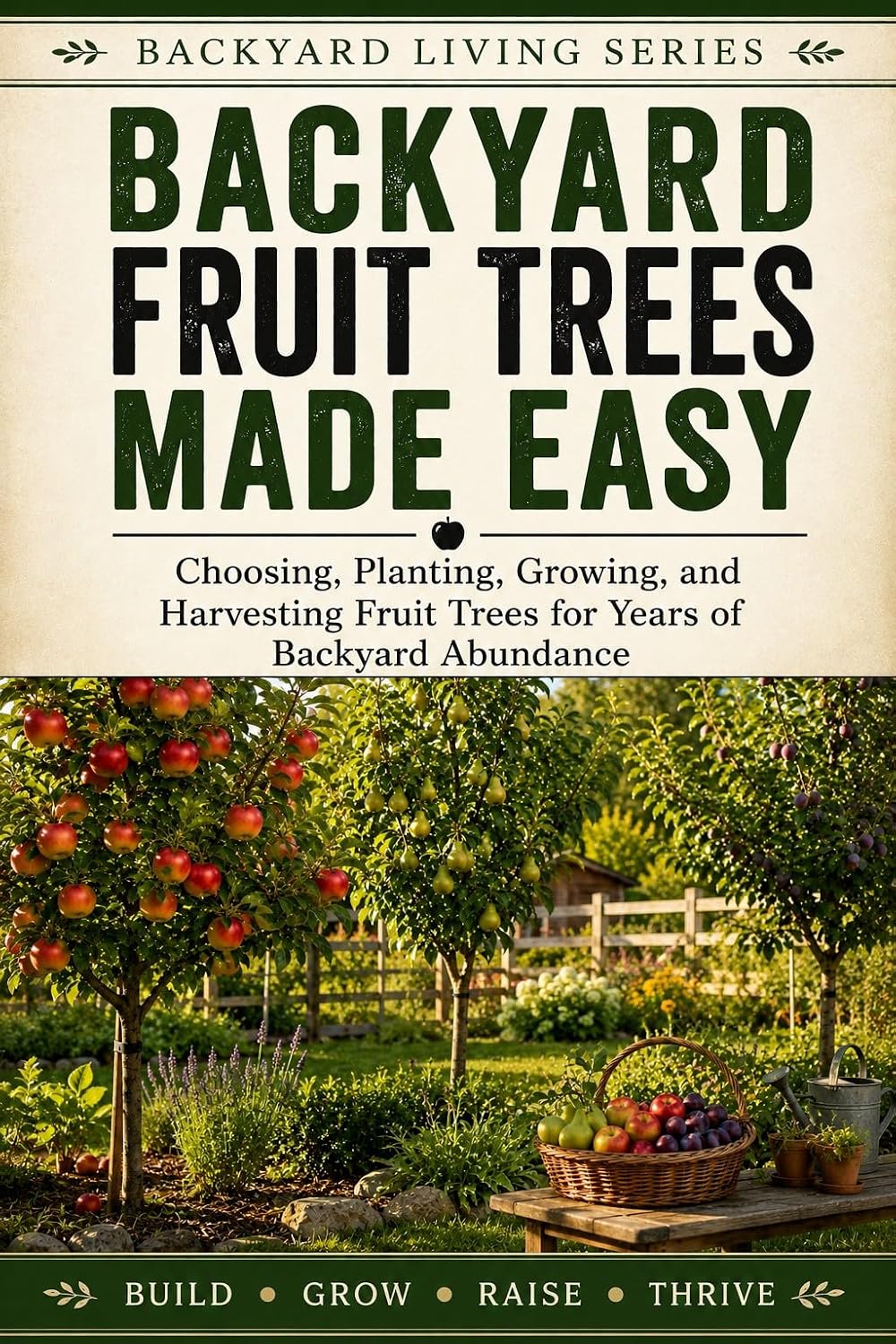 ler totalmente Backyard Fruit Trees Made Easy: Choosing, Planting, Growing, and Harvesting Fruit Trees for Years of Backyard Abundance (Backyard Living) (English Edition)